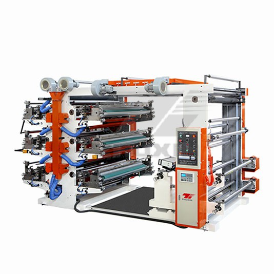YT系列六色柔性凸版印刷機